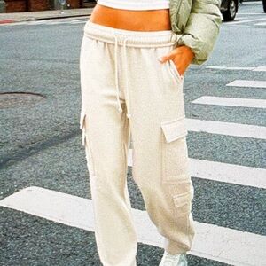 Garage Tan Cargo Sweatpants